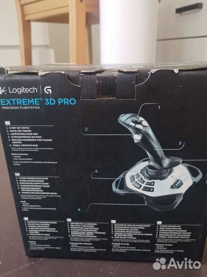 Джойстик logitech extreme 3d pro