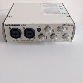 Внешняя аудиокарта presonus audiobox usb