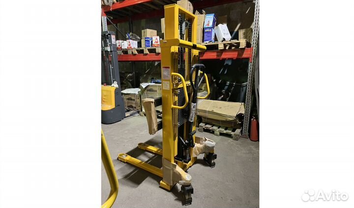 Штабелер гидравлический раздвижной 1,5 т 1,6 м
