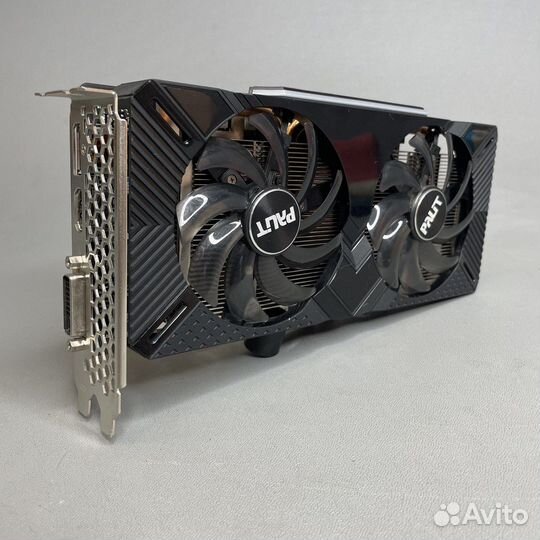 Видеокарта Palit GeForce RTX 2060 Dual 6GB (NE6206