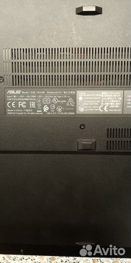 Ноутбук Asus F15