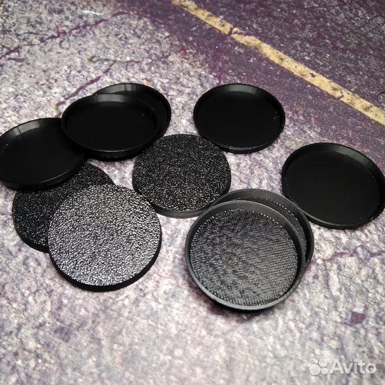 10 шт Подставки 40мм круглые для миниатюр