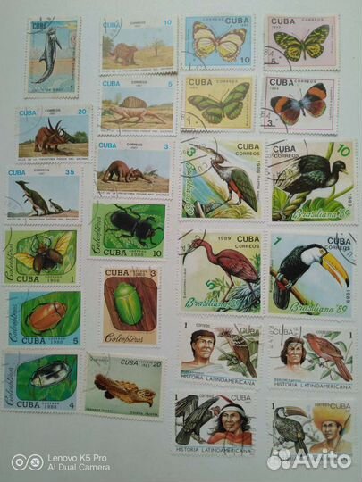 Марки СССР Флора и Фауна