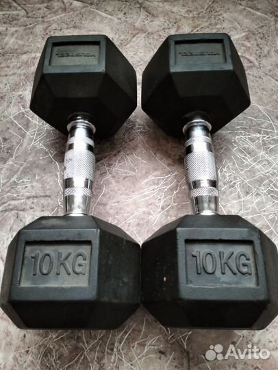 Гантели 10 кг