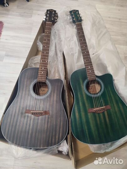 Гитара Flight акустика большой дредноут