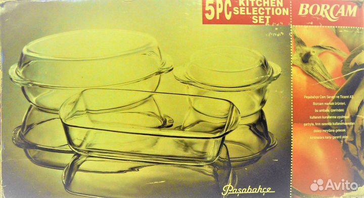 Жаропрочная посуда из стекла фирмы 