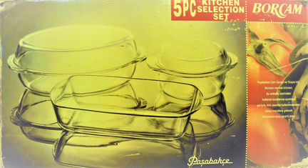 Жаропрочная посуда из стекла фирмы 