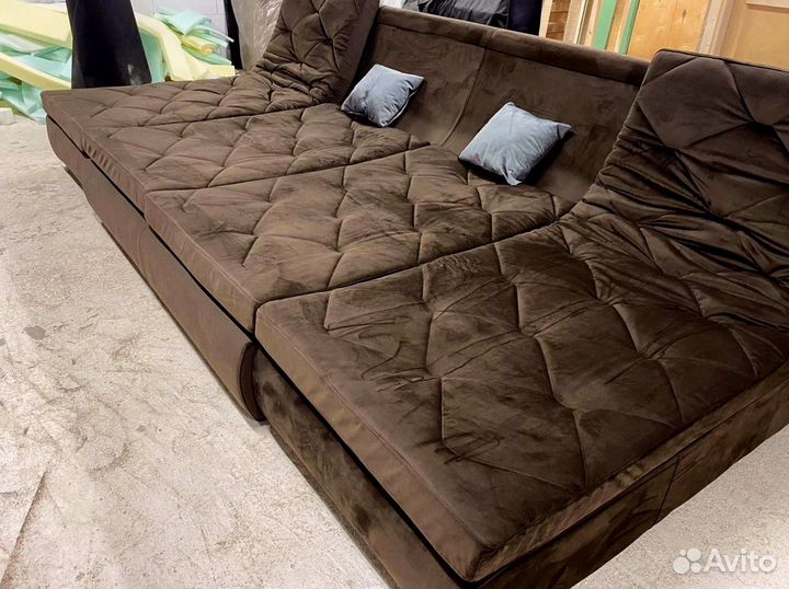 Модульный п образный диван с доставкой