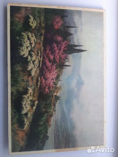 Художественные картины Красный октябрь