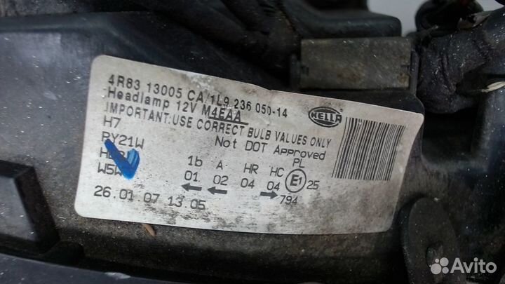 Фара (передняя) Jaguar S-type, 2007