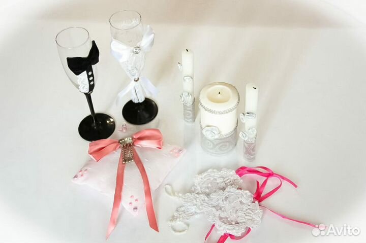 Прекрасные свадебные аксессуары ручной работы