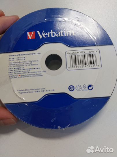 Диски (болванки) CD-R, 10 шт