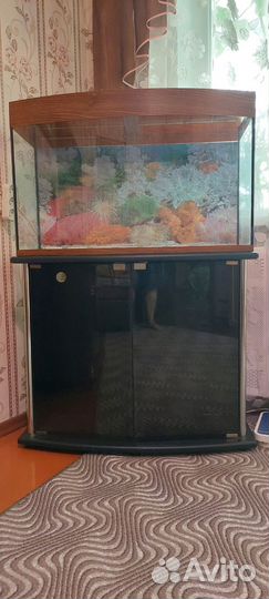 Аквариум с тумбой бу