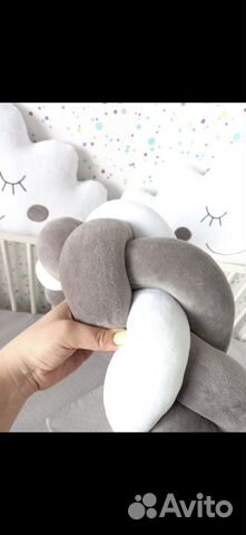 Бортики в кроватку новые