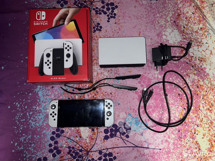 Nintendo switch oled чип 512gb