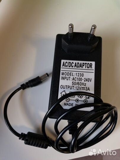 Блок питания AC/DC 12V - 3A
