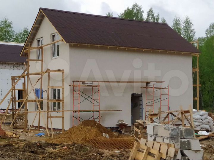 Дом 95 м² на участке 5 сот.