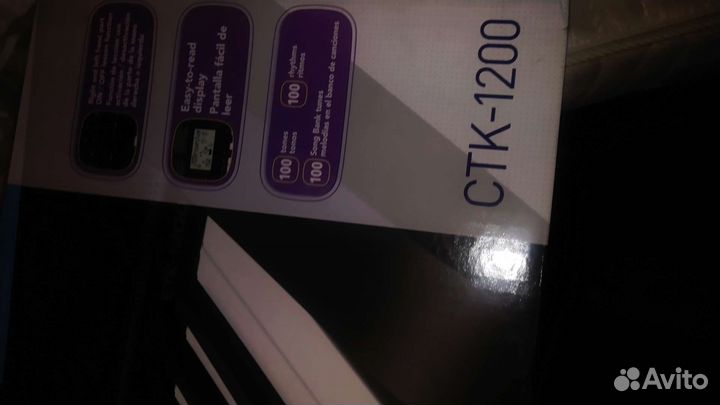 Синтезатор Casio ctk 1200
