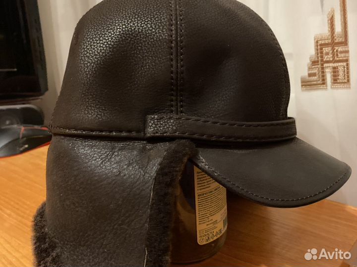 Меховая мужская кепка