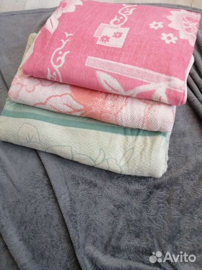 Одеяло байковое детское новое