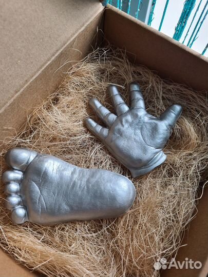 Слепки ручек и ножек