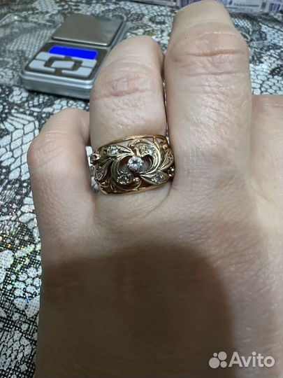 Золотое кольцо 583 пр