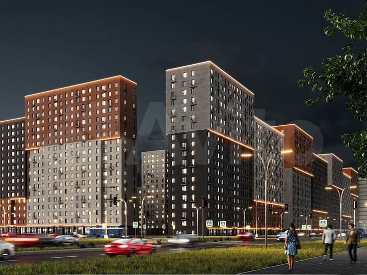2-к. квартира, 44,7 м², 14/16 эт.
