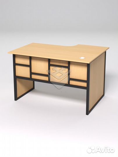 Стол эргономичный офисный сэ-15 (левосторонний) &q