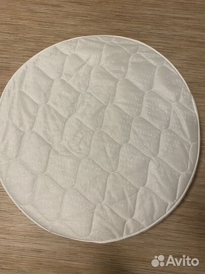 Круглый матрас в деткую кроватку