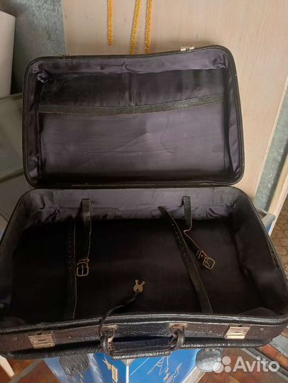 Кожаный чемодан СССР
