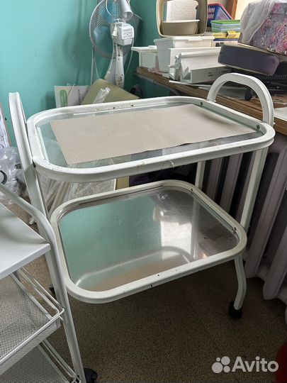 Этажерка на колесиках