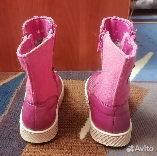 Сапоги зимние для девочки