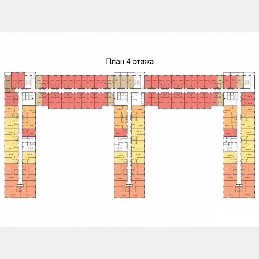 Апартаменты-студия, 28,5 м², 9/24 эт.