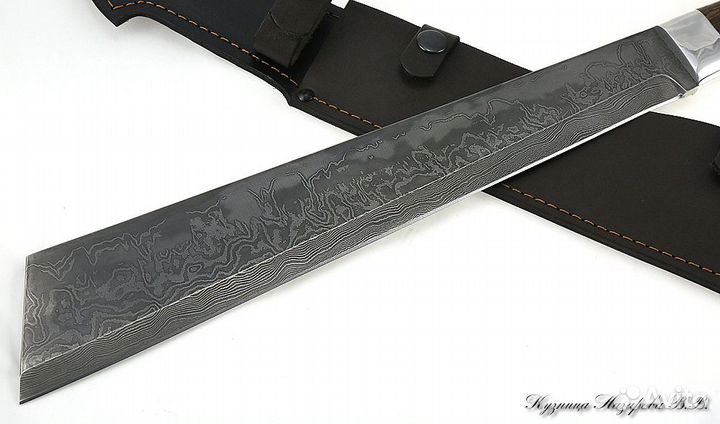 Нож Мачете № 6 дамаск венге