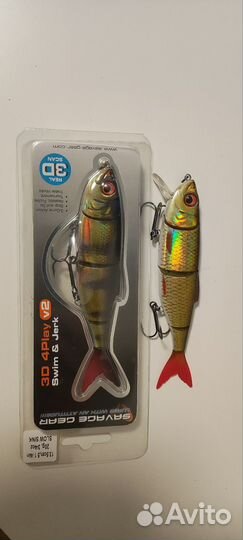 Воблер Zipbaits Orbit и Savage Gear