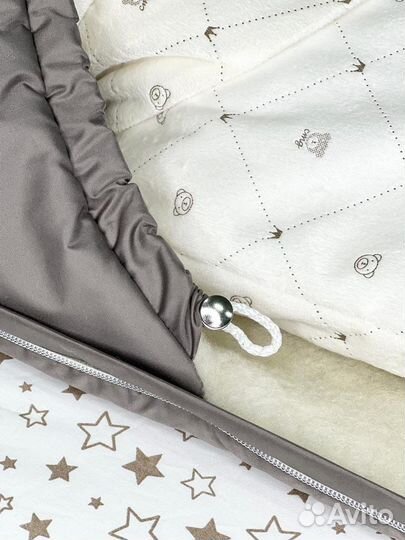 Конверт для новорожденного (зима)