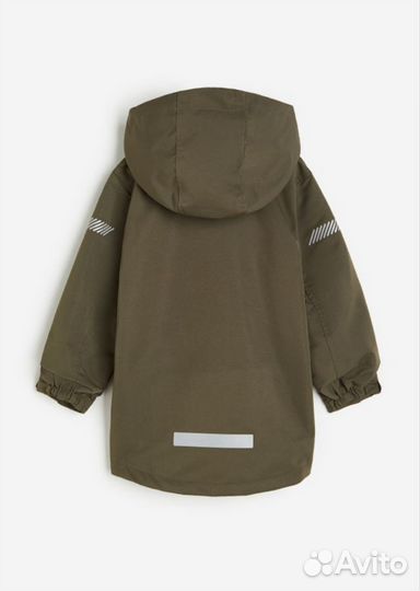 Парка дождевик hm 110 116 134 140