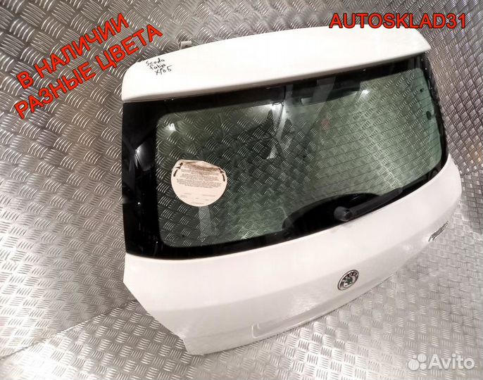 Дверь багажника со стеклом Skoda Fabia 5J6827025C