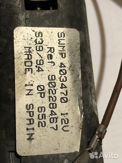 Opel Vectra A моторчик крышки багажника хэтчбек