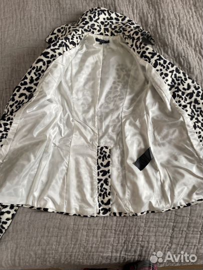 Плащ тренч женский леопард тренд