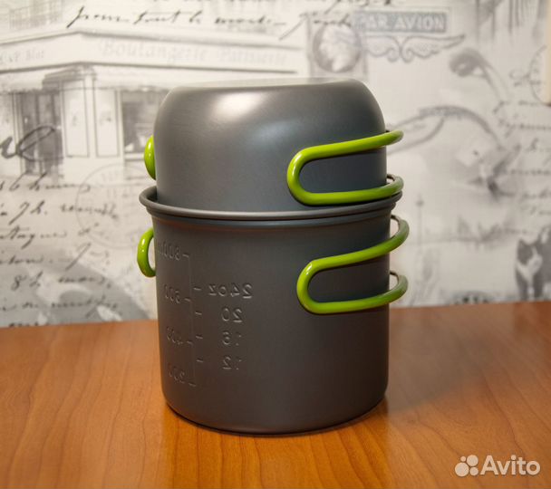 Котелок походный 2 в 1