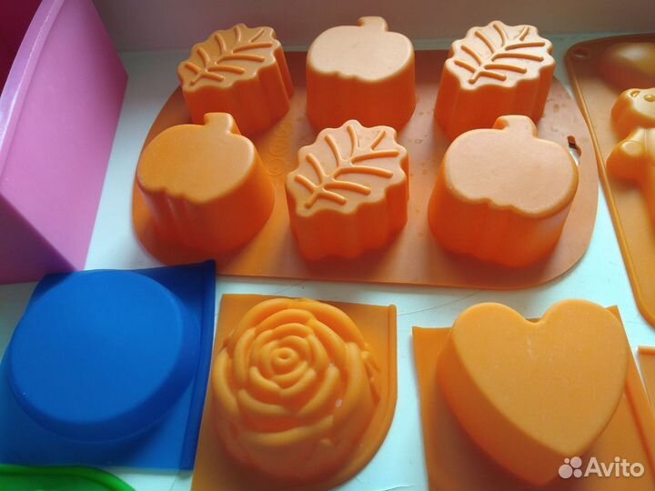 Силиконовые формы для выпечки или мыла