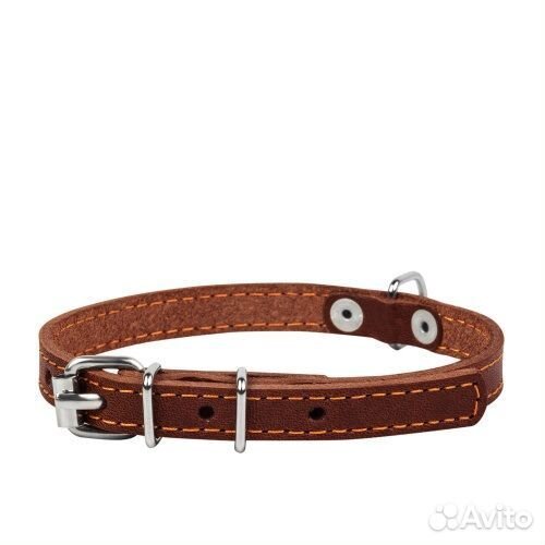 818. Ошейник одинарный (ширина 14мм,длина 27-35см)