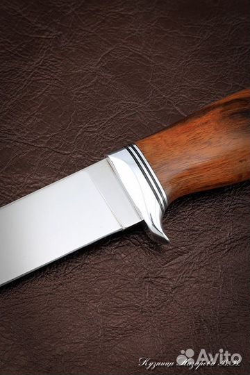 Нож Беркут сталь Х12мф железное дерево