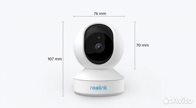 Поворотная IP видеокамера Reolink e1 pro/zoom