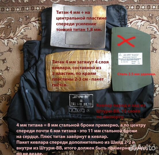 Бронежилет: наверх и под одежду - защита Бр5