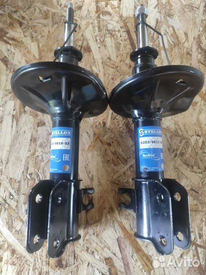 Стойки передние на daewoo matiz