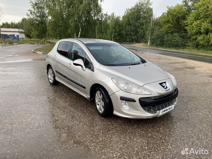 Peugeot 308 1.6 AT, 2008, 295 800 км