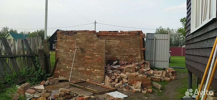 Отдам бесплатно бу кирпич