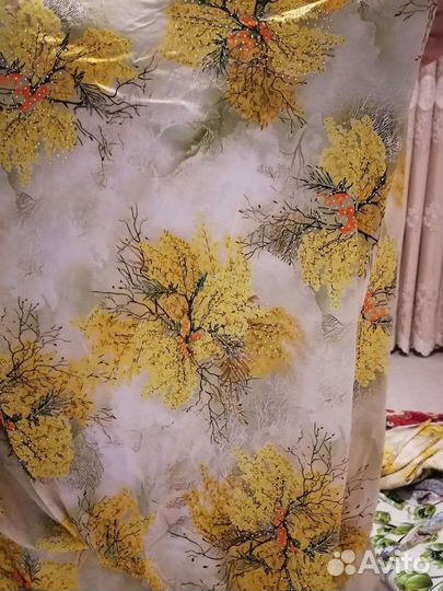 Отрез ткани штапель